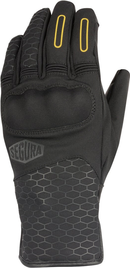 Segura Natcho vandtætte vinter motorcykelhandsker sort/gul 12 (XXL) Figur 2