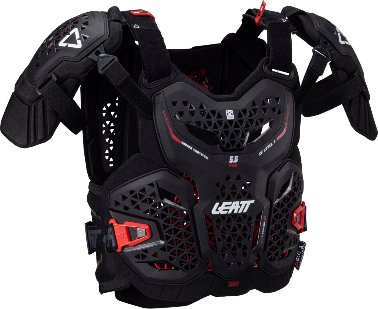 Leatt 5.5 Pro Evo Protector de piept negru XXL Figura 3