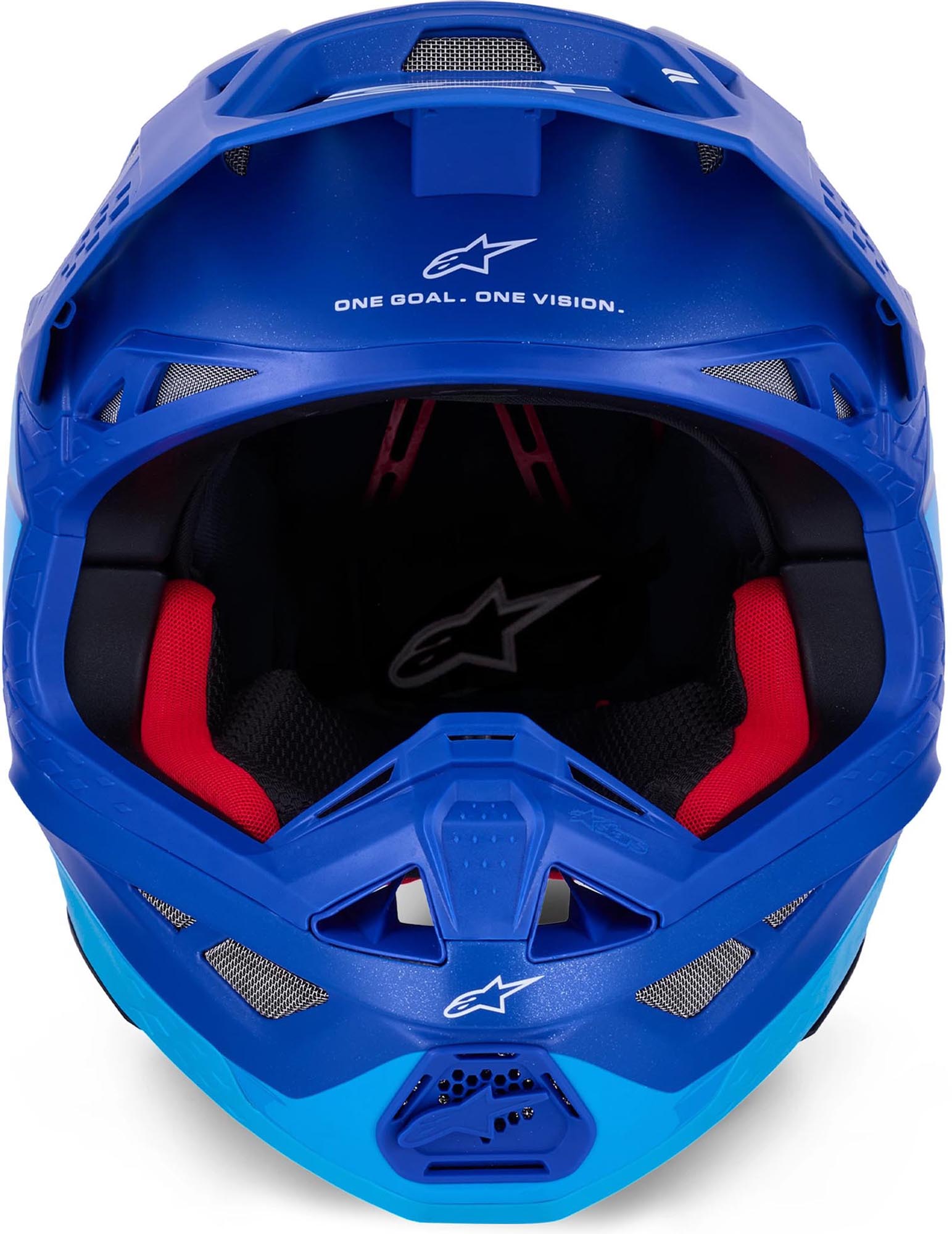 Alpinestars Supertech S-M10 Flood 2024 Casco da motocross blu/nero M (57/58) Figura 6