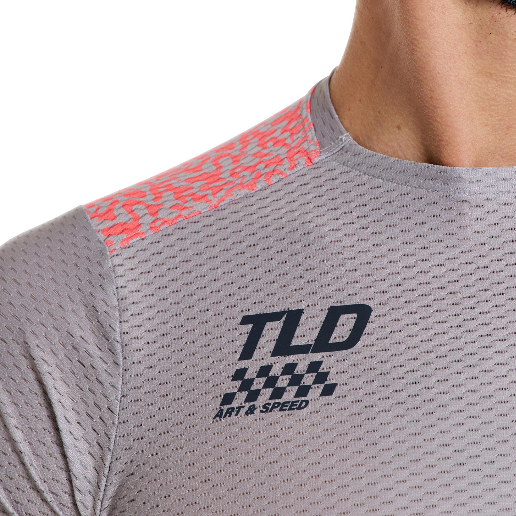 Troy Lee Designs Skyline Pro Air Ridgeline Bicycle Jersey light grey S Figure 6