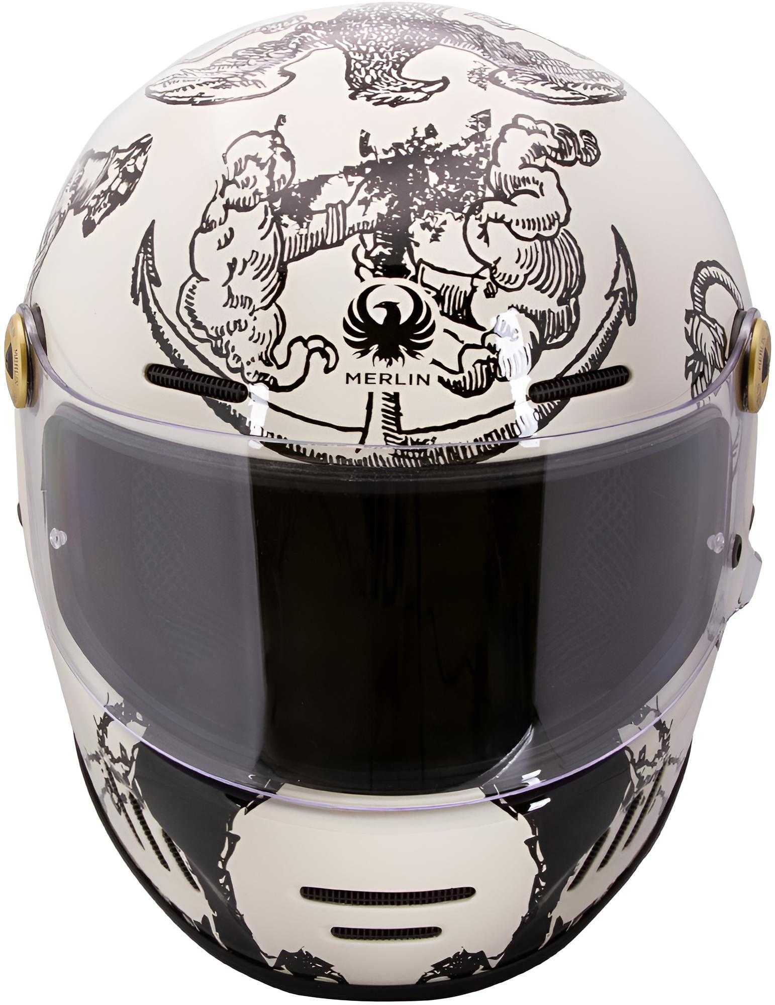 Merlin Revival Vintage Versus Helmet XXL (63/64) Figure 3