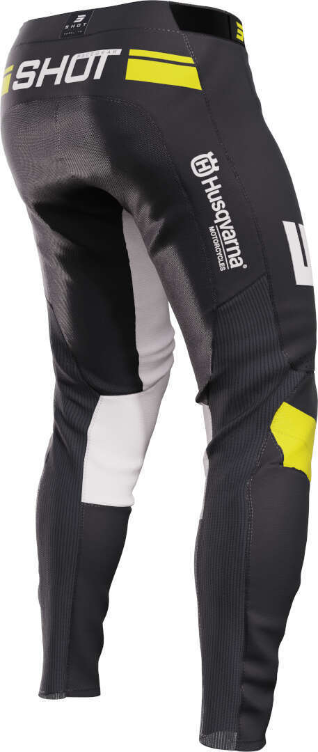 Shot Aerolite Husqvarna Limited Edition 2024 Motocross bukser Sort 38 Figur 3