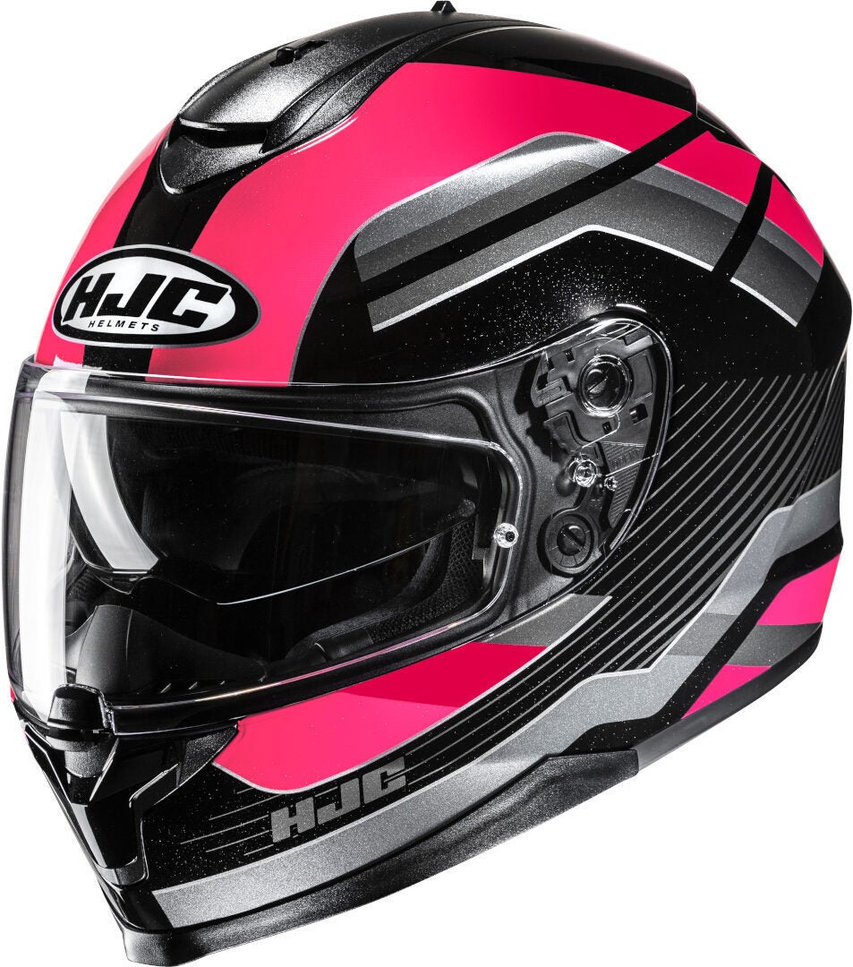 HJC C70N Belis Casco nero/rosa S (55/56) Figura 1
