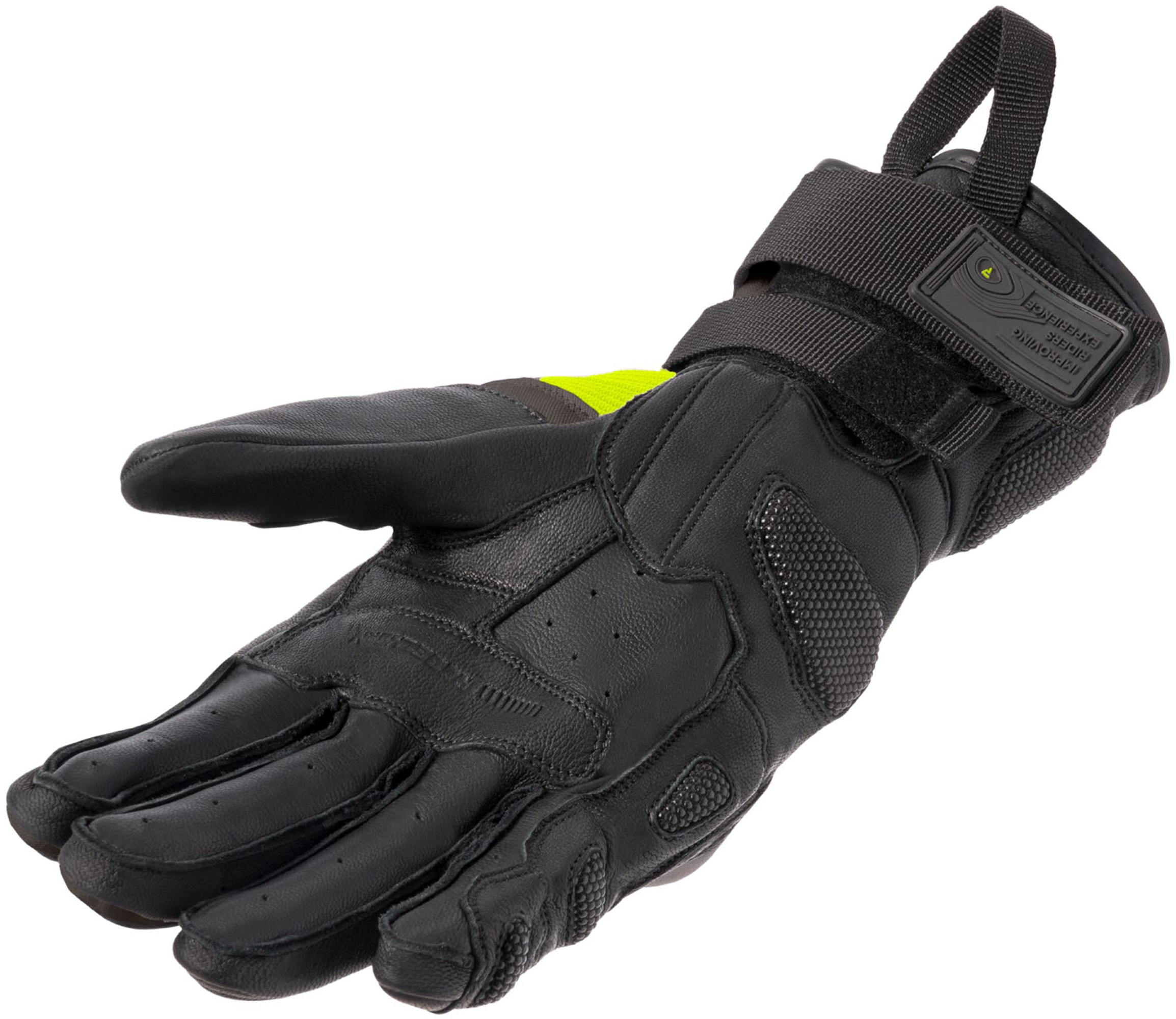 Rebelhorn Range Motorcycle Gloves black/anthracite/yellow S Figure 3