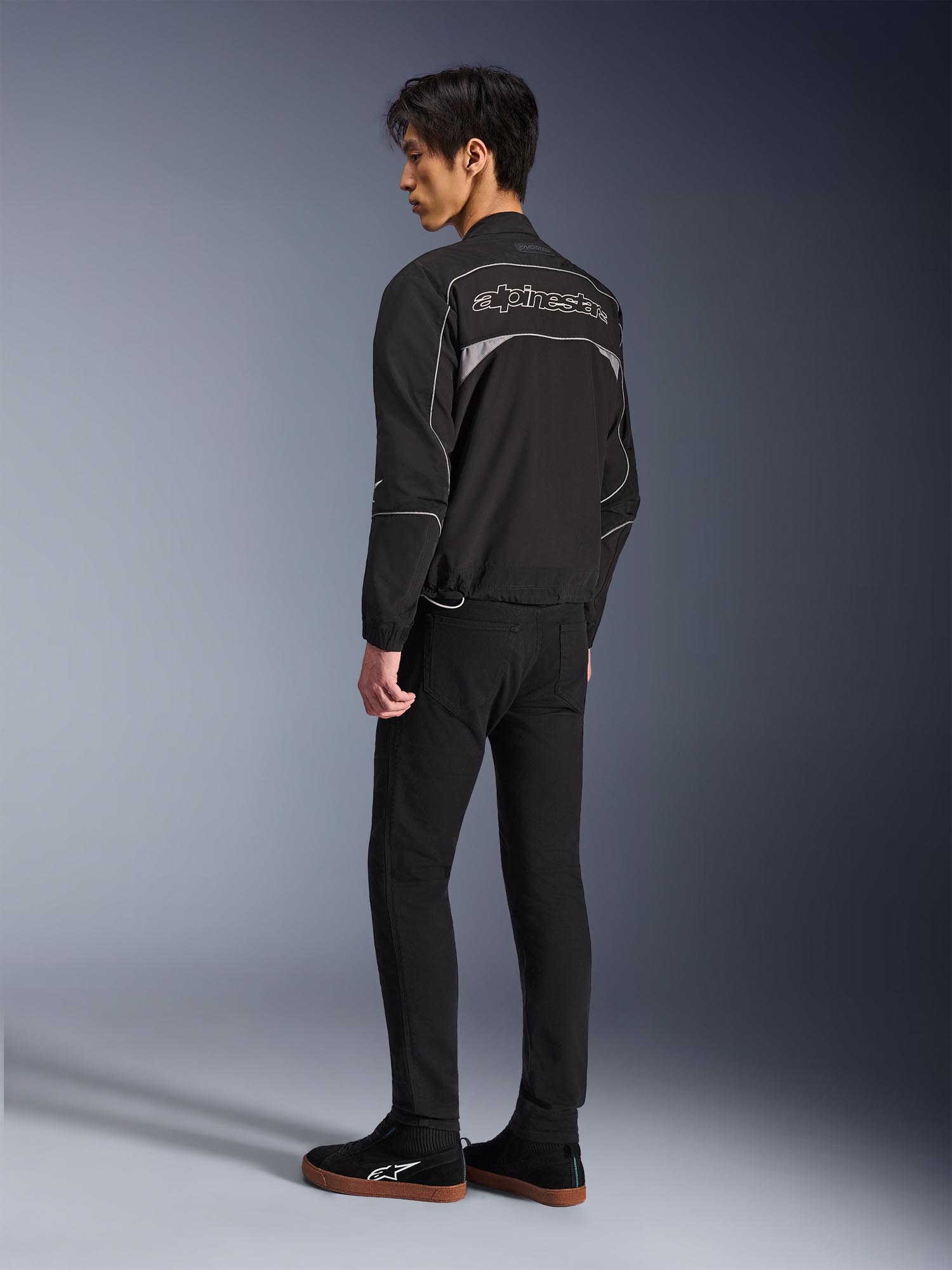 Alpinestars Unite Motorcykel tekstiljakke sort/mørkegrå XL Figur 5