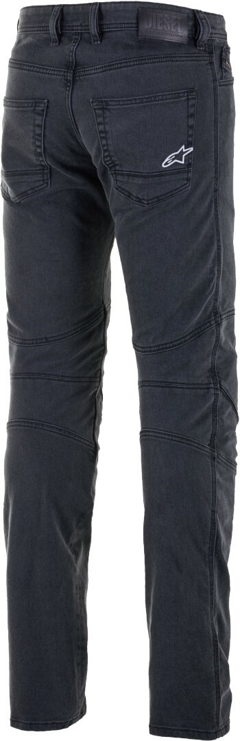 Alpinestars AS-DSL Daiji Motorcykel Jeans Sort vask 33 Figur 2