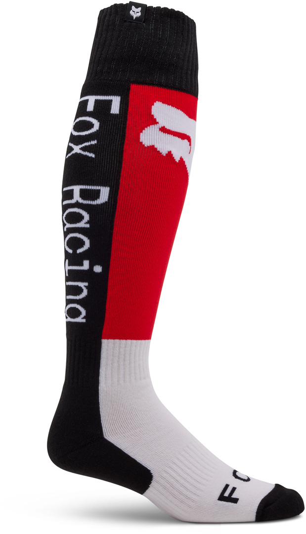 FOX 180 Lean Motocross Sokken rood/wit M Figuur 1