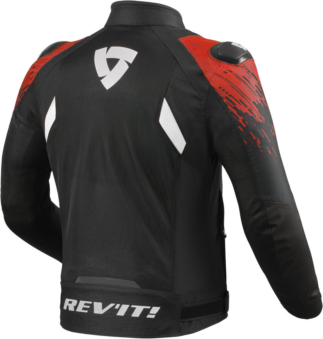 Revit Quantum 2 Air Motorrad Textiljacke schwarz/rot M Abbildung 2