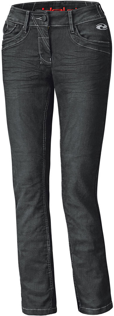 Held Crane Dame Motorcykel Jeans Sort 32 Figur 1