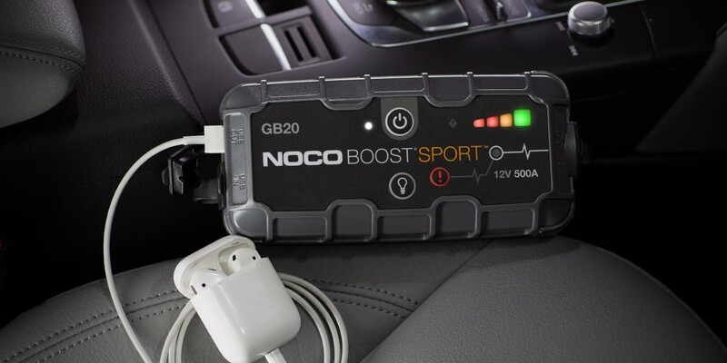 NOCO GB20 Batteri Jump Starter Lithium 12V 500A Figur 8