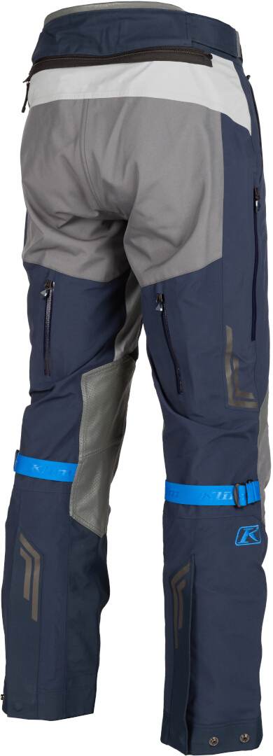 Klim Latitude Motorcycle Textile Pants blue/grey Short 30 Figure 6