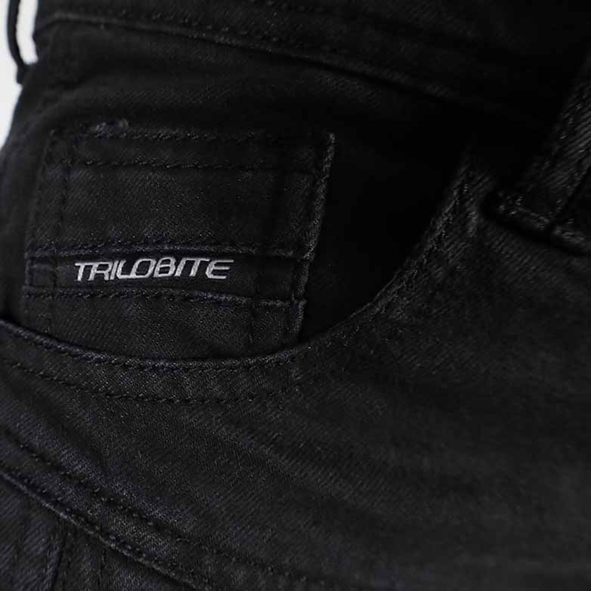 Trilobite Parado AAAA Doublelayer Slim Jeans moto noir 30/34 Figure 5