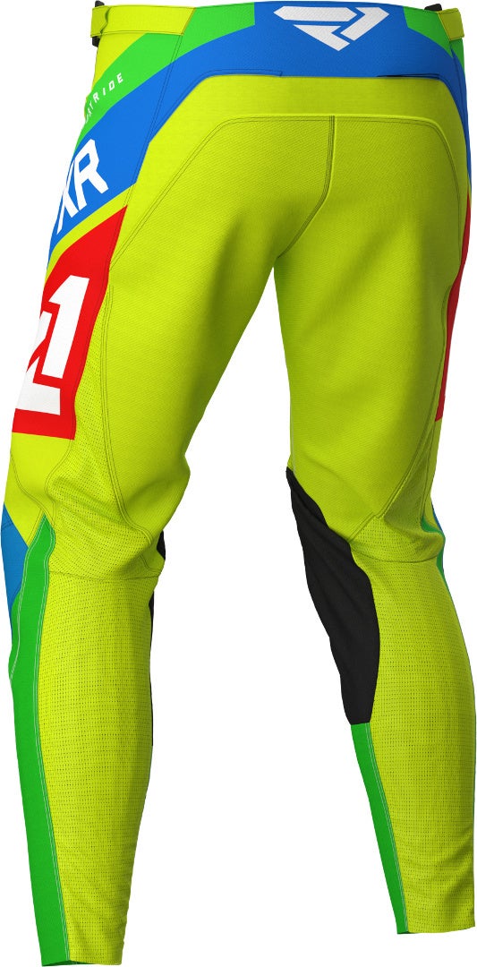 FXR Podium Air Motocross Pants yellow/blue 32 Figure 2