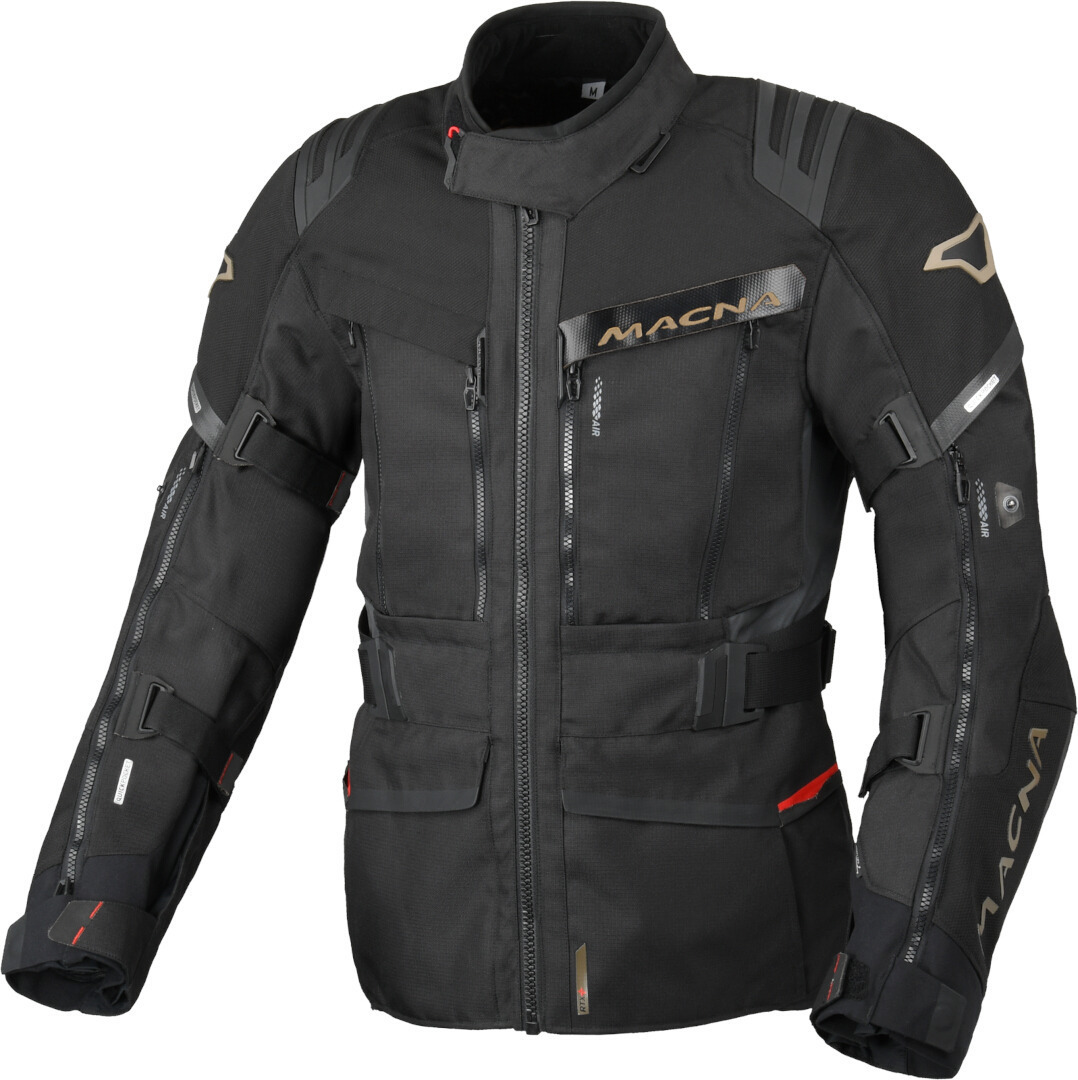 Macna Chieftane Solid chaqueta textil impermeable para motocicletas 3XL Figura 1