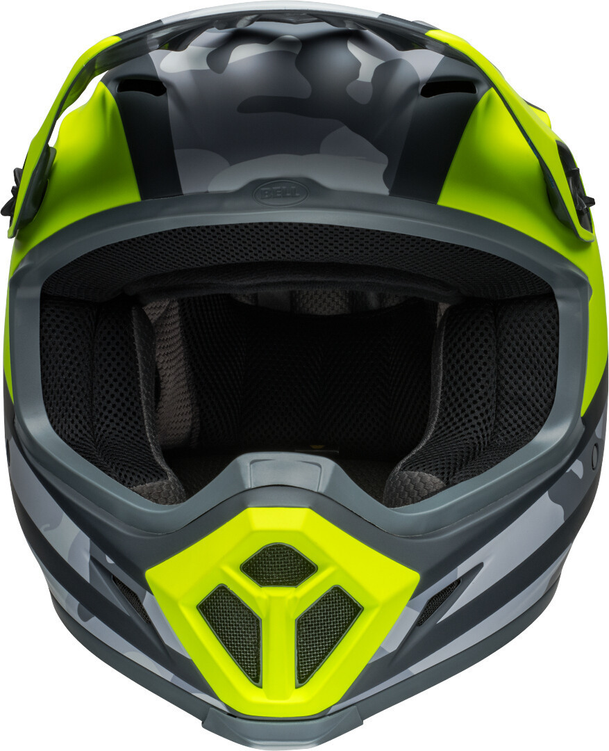Bell MX-9 MIPS Alter Ego Cască de motocross negru/gri/galben XL (61/62) Figura 3