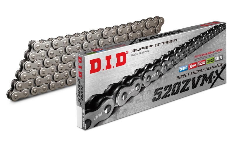 D.I.D Transmissionskedja 520ZVM-X 520 Figur 1