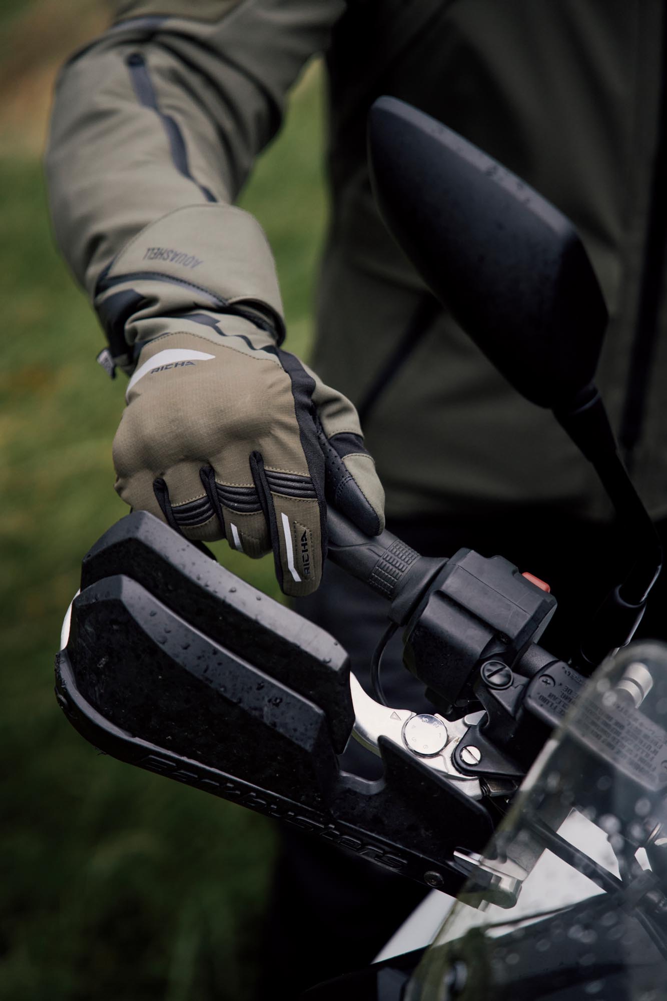 Richa Eternity Nepremokavé motocyklové rukavice Zelená L Obrázok 2