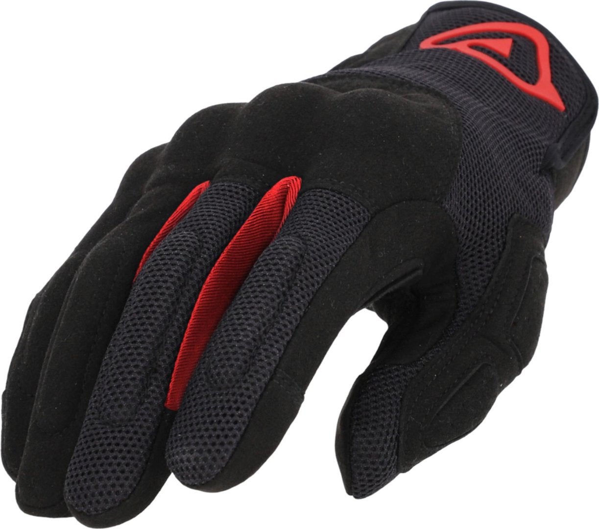 Acerbis Pyramid Motorrad Handschuhe schwarz/rot 2XL Abbildung 1