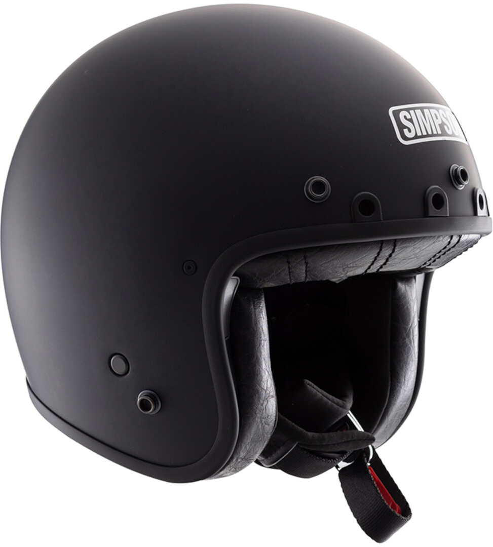 Simpson Chopper Solid Jet Helmet black matt M (58) Figure 2