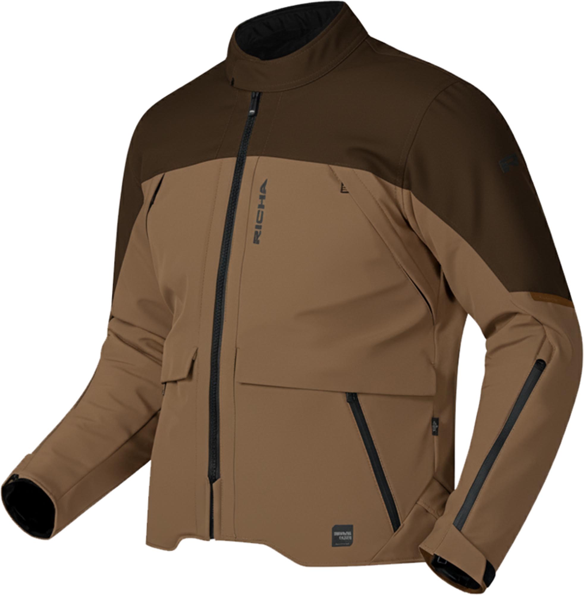 Richa Eternity Veste textile moto imperméable Marron XL Figure 1