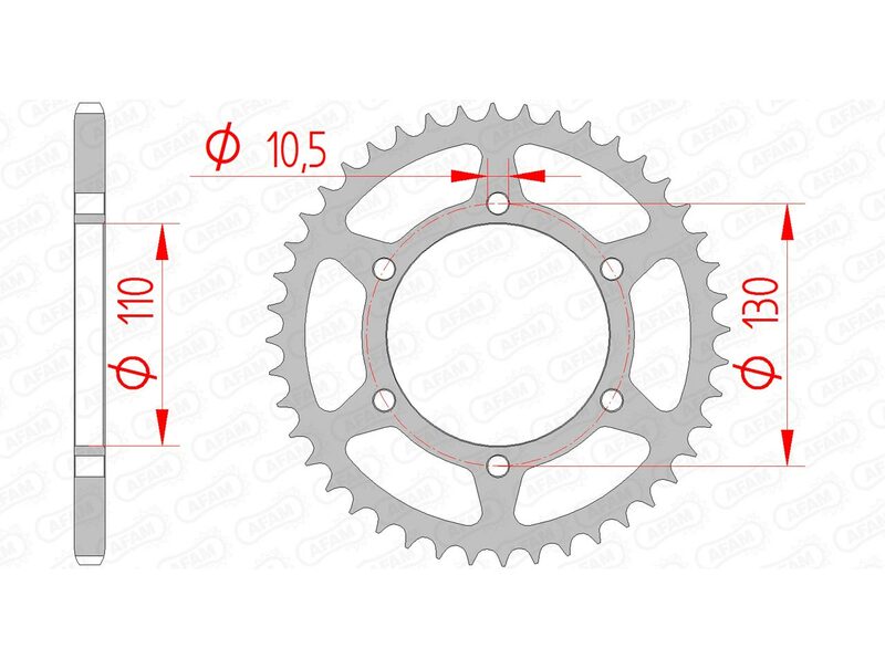 AFAM Standard-Stahlkrone 16500 - 520 Abbildung 2