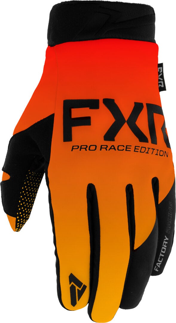 FXR Cold Cross Lite Motocross Handsker orange/sort S Figur 1