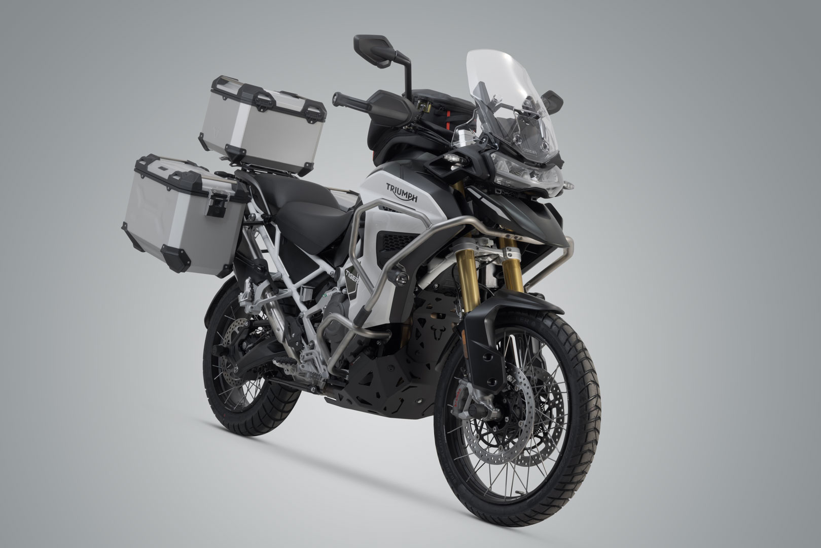 Setul de aventură SW-Motech TRAX ADV - Argint. Tiger 1200 Rally/GT Explorer (22-). Figura 2