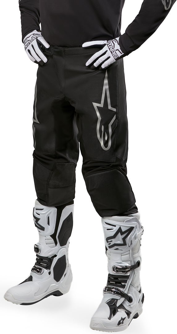 Side view of Alpinestars Fluid Graphite Motocross Pants