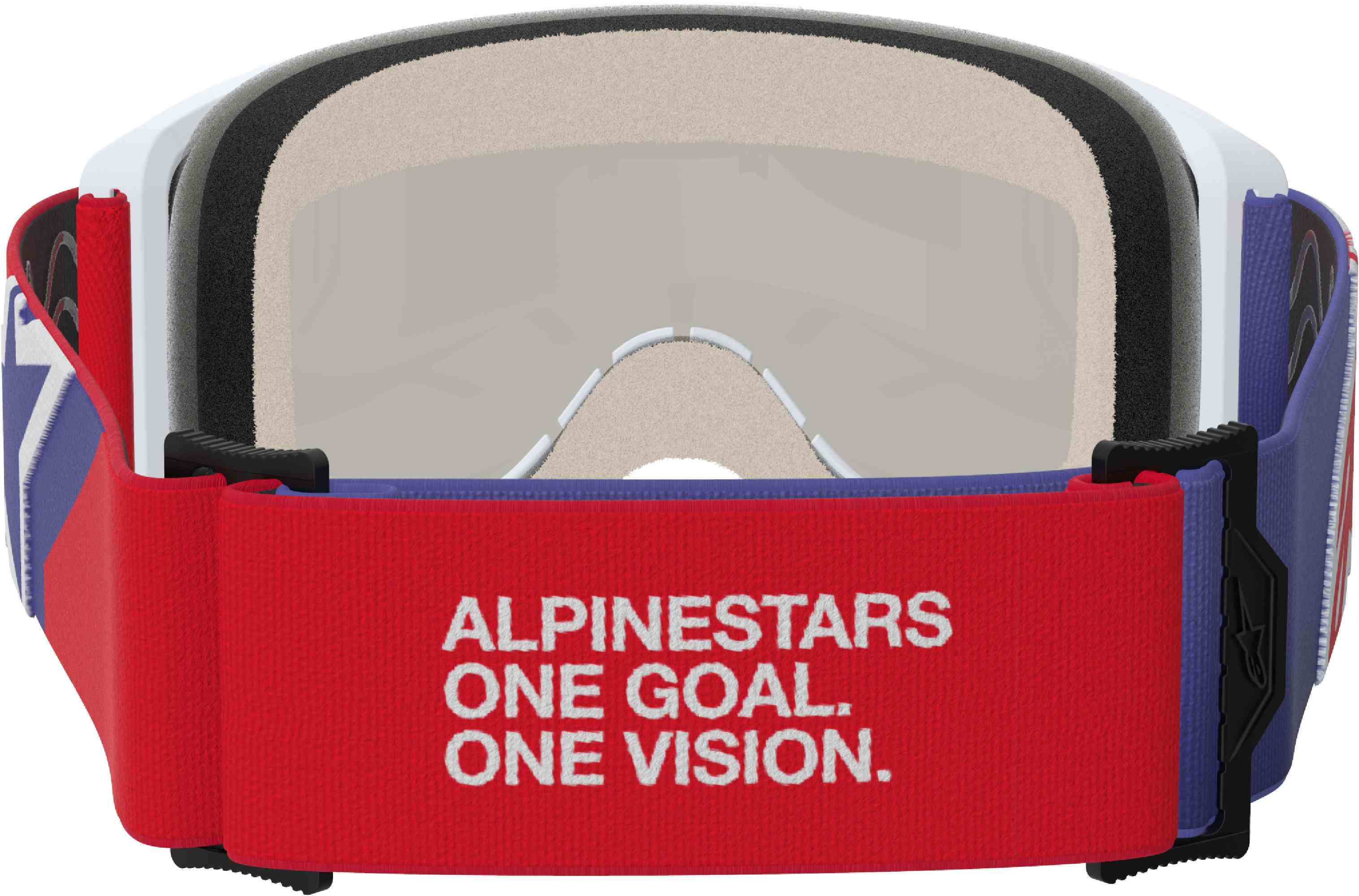 Alpinestars Vision 5 Corp Ochelari de motocross roșu Figura 4