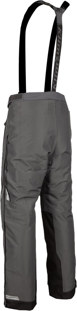 Klim Kaos 2022 Snescooter Bib Bukser grå/sort Short M Figur 2