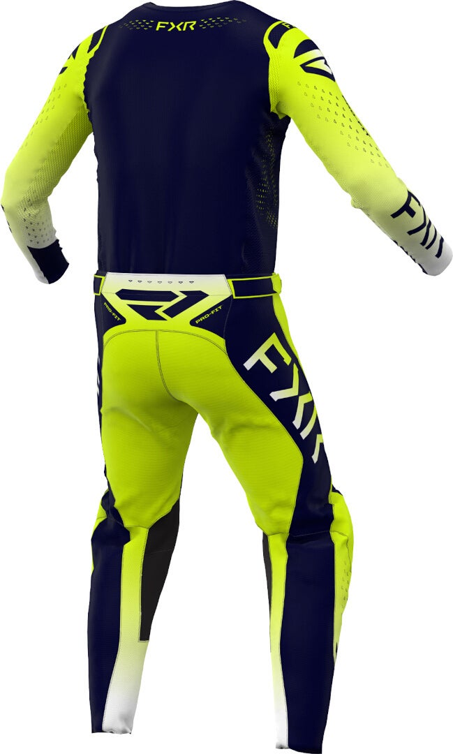 FXR Helium LE Motocross Jersey dunkelblau/gelb XL Abbildung 4