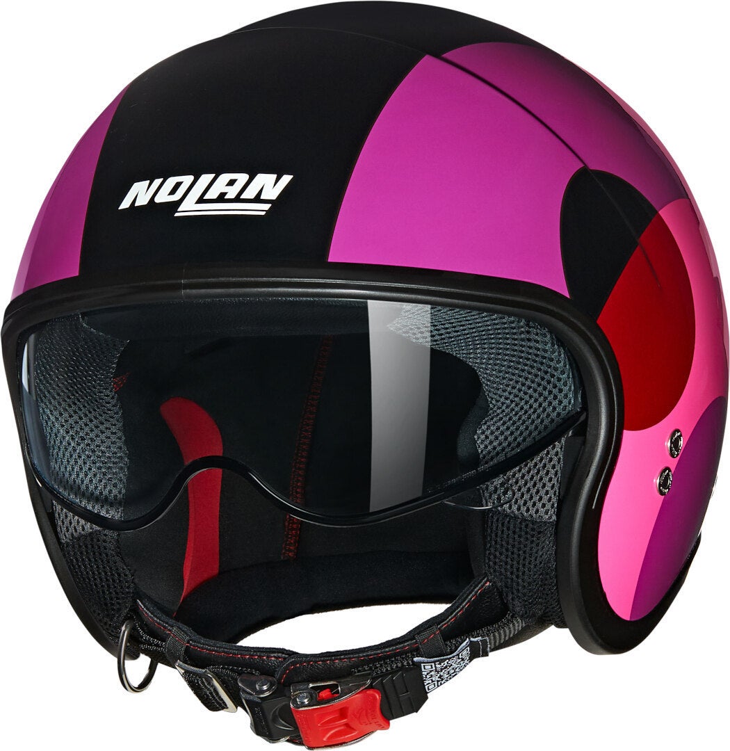 Nolan N21 06 Bicromo Casco Jet nero/viola/rosso L (60) Figura 1