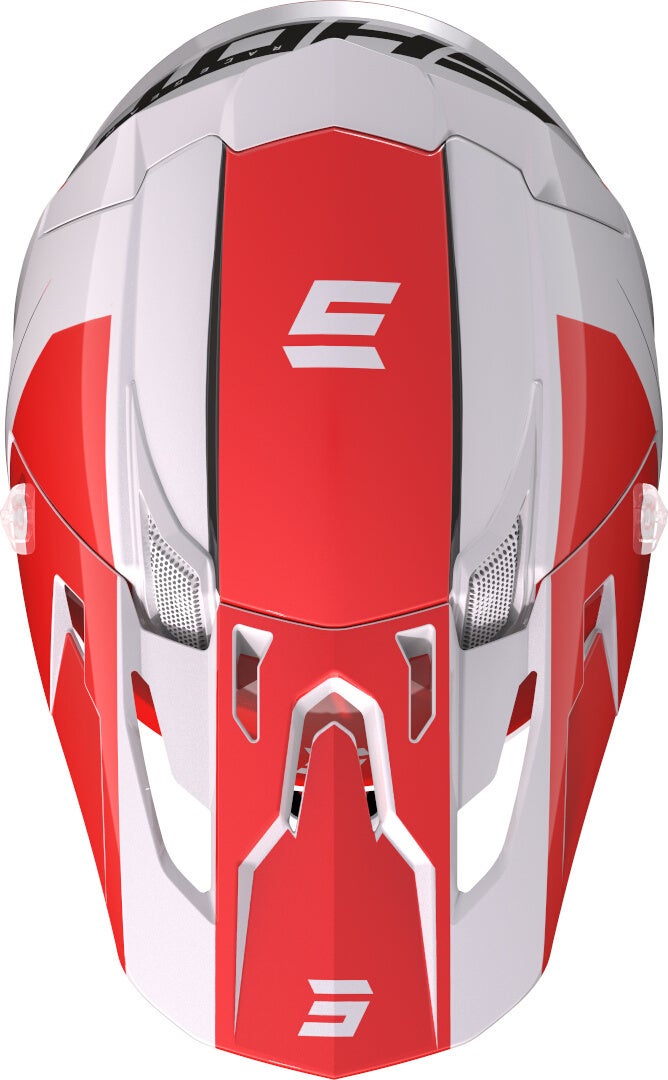 Shot Core Comp Casque de motocross Blanc/Rouge XL (61/62) Figure 3