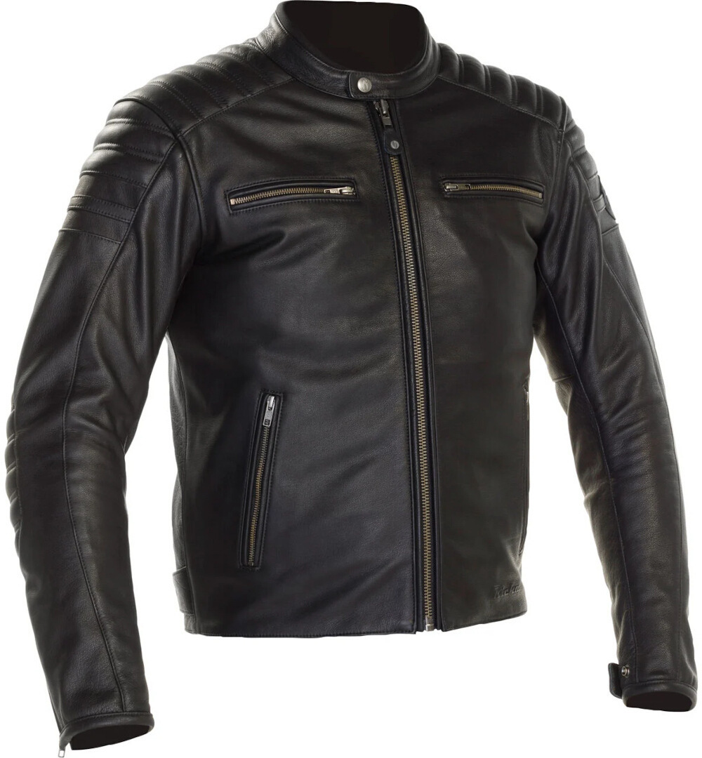 Richa Daytona 2 Motorcycle Leather Jacket black 60 Figure 1