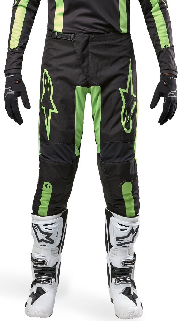 Alpinestars Fluid Lurv Motocross bukser sort/gul 38 Figur 5