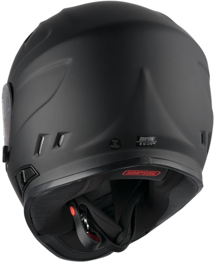 Simpson Venom Capacete Black Matt S (55/56) Figura 3