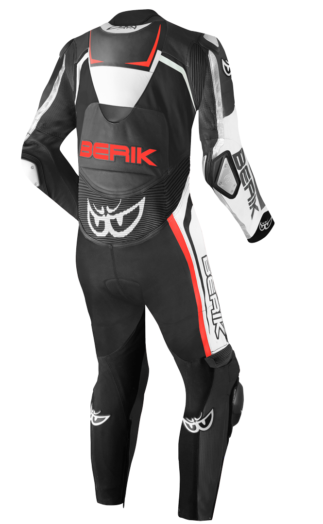 Berik Race-Tech One Piece Motorcycle Leather Suit black/white 52 Figure 2