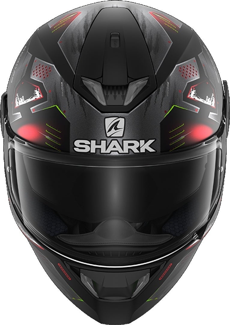 Shark Skwal 2.2 Venger Capacete preto fosco/vermelho L (59/60) Figura 2