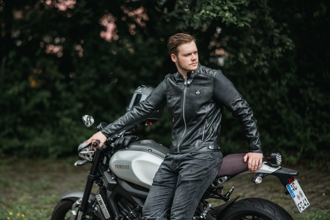 Black-Cafe London Milano Motorrad Lederjacke 52 Abbildung 4