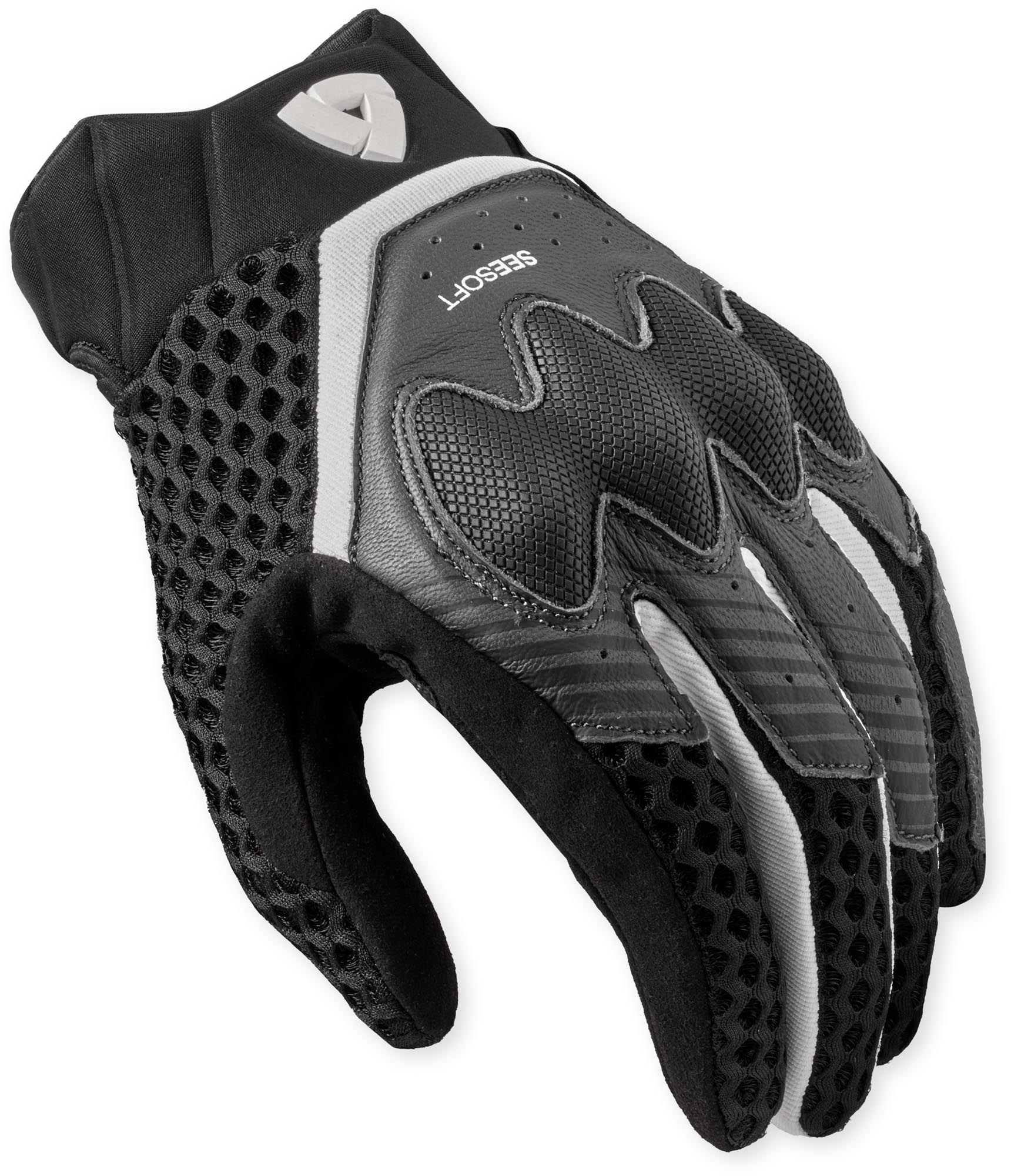 Revit Veloz Motorcykel handsker Sort/hvid L Figur 2