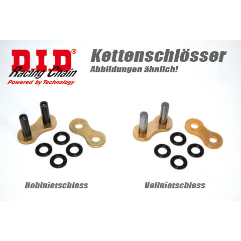 D.I.D. Hohlnietschloss 525 ZVM-X (G&G) - (ZJ) 525er Teilung Figur 1