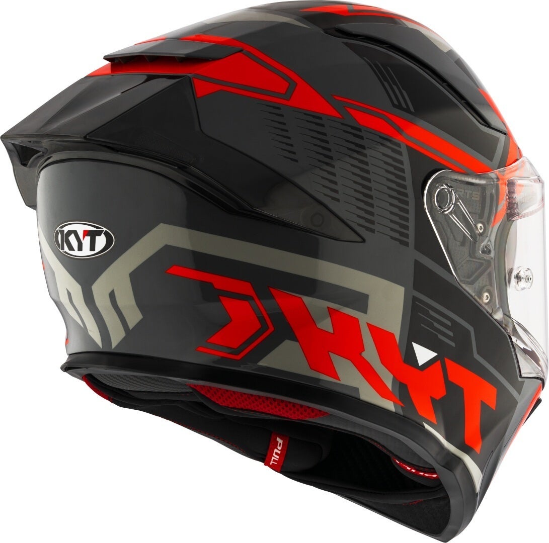 KYT R2R Octane Helm rot M (57/58) Abbildung 3