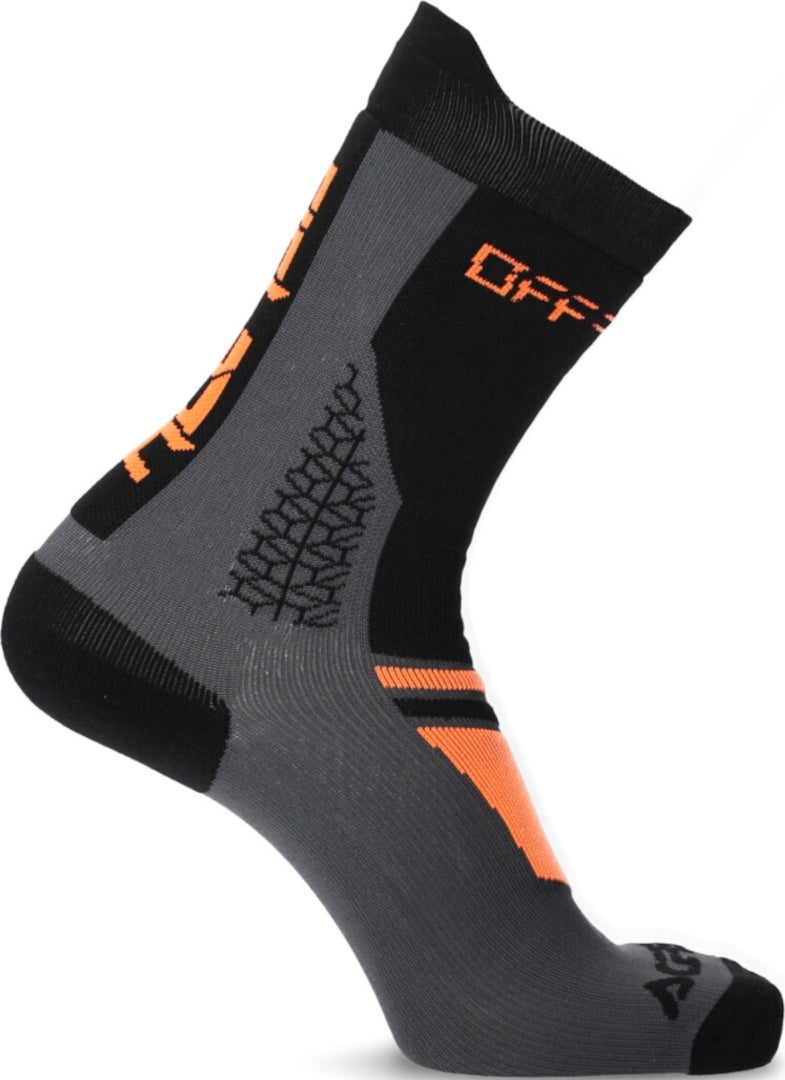 Acerbis MTB Track Cykel Sokker sort/orange XXL Figur 4