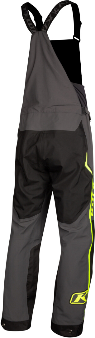 Klim Togwotee 2022 Pantaloni de bib pentru snowmobil Negru/gri XXL Figura 6