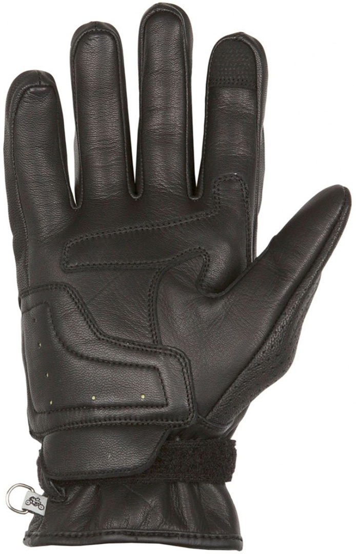 Helstons Strada perforierte Motorradhandschuhe schwarz 12 Abbildung 2