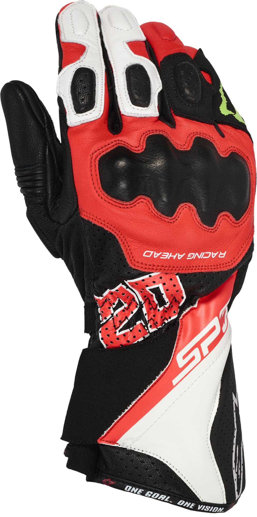 Alpinestars FQ20 SP-3 Monster Luvas de Motocicleta Artigo principal Figura 1