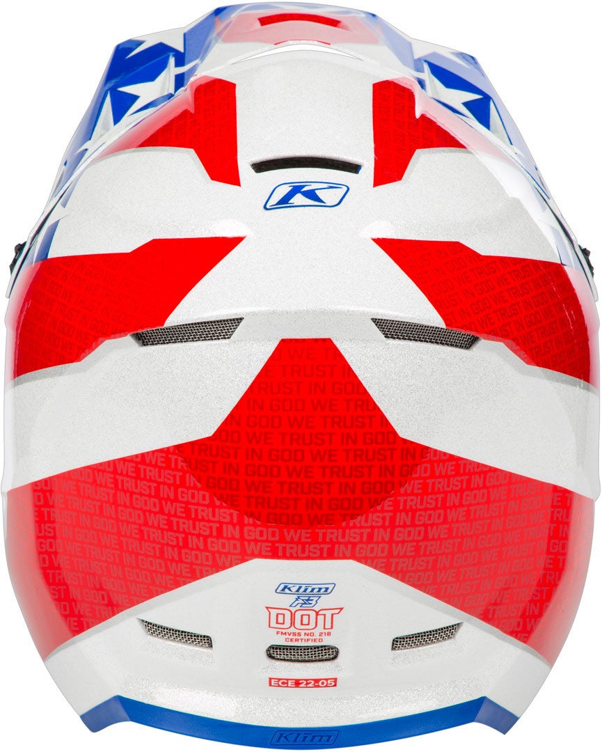 Klim F3 Patriot 2.0 Casco motocross XL Figura 4