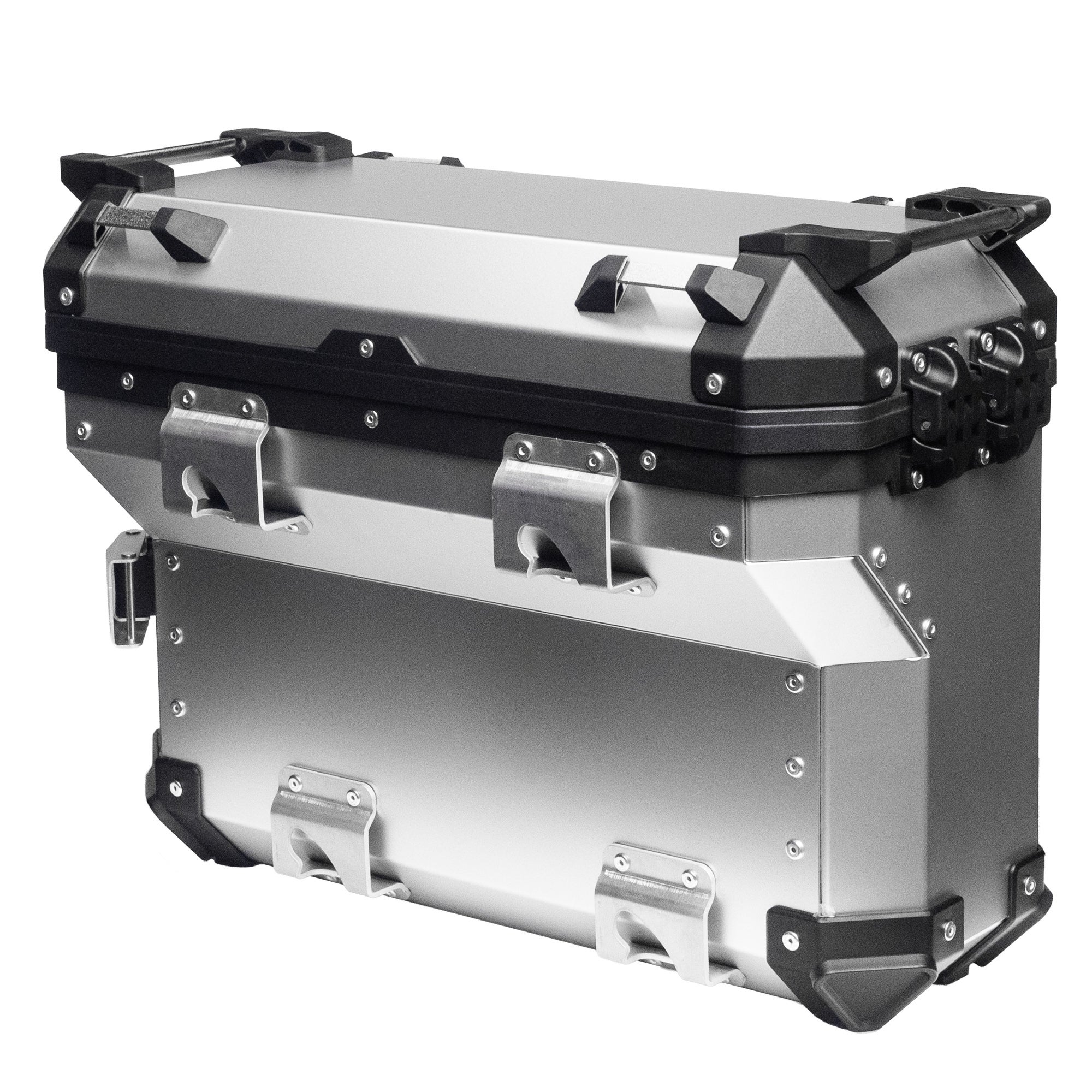 FC-Moto Terreno EVO 36 L Alu Side Case left with cutout Silver Figure 4