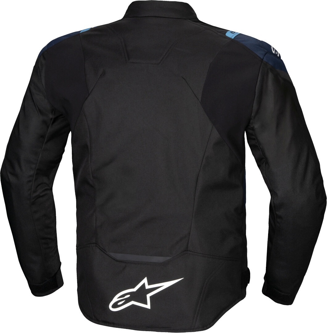 Alpinestars T-Jaws V4 waterproof Motorcycle Textile Jacket black/blue M Figure 2
