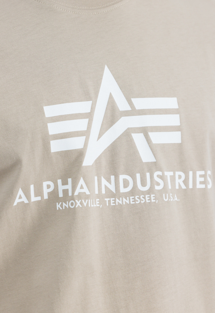 Alpha Industries Basic T-Shirt sand L Abbildung 4